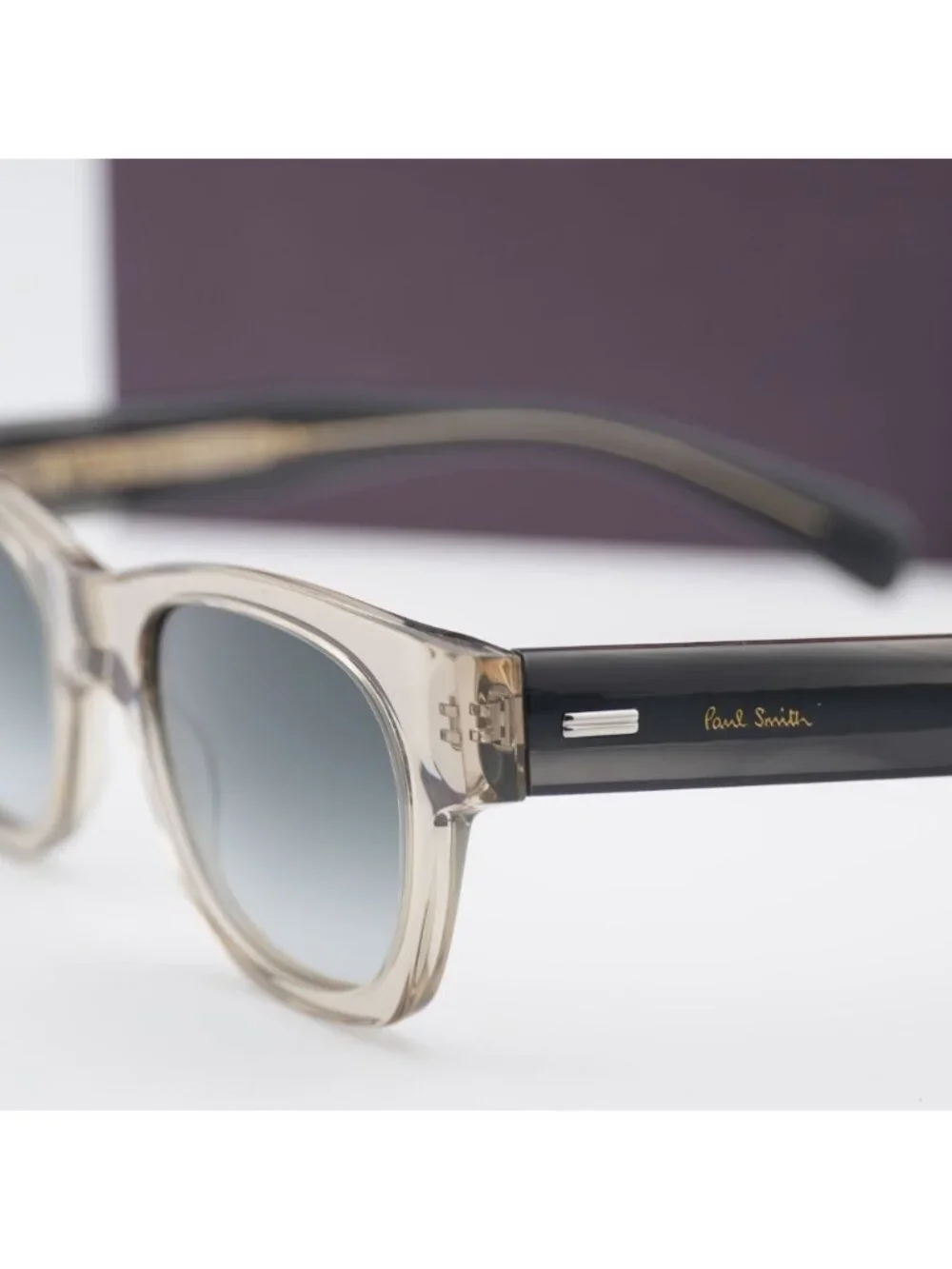 Paul Smith PSSN097 HIGHGATE 278 Square Sunglasses - Sand  / Blue